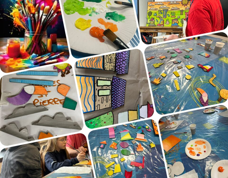 [C.T 975] Joli moment de partage et de créativité lors des stages de Doodling. Enfants et …